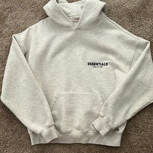 Essential oatmeal hoodie
